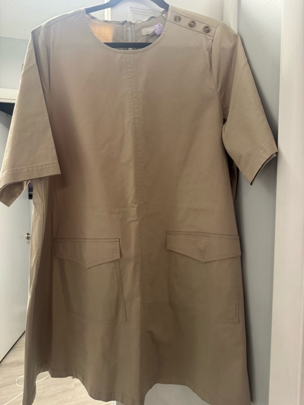 Barbour Tan utility dress 16